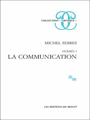 cover image of Hermès I. La communication